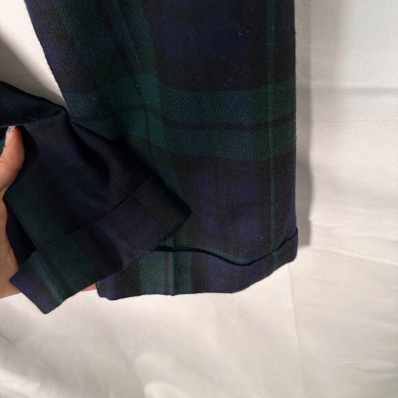 Ralph Lauren Christmas Black Watch Plaid Trousers Size 8 - Picture 7 of 16